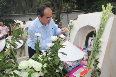 Нгуен Тхиен Нян присутствовал на церемонии празднования 44-летия со дня...