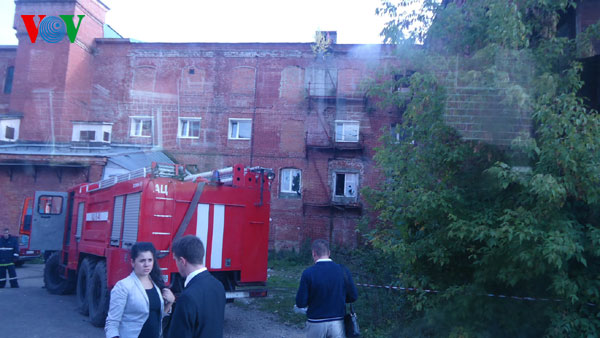 Траурная церемония по жертвам пожара в подмосковном Егорьевске