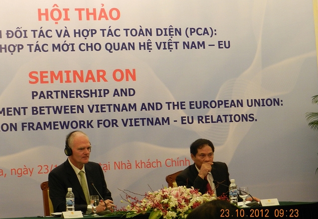 Семинар по Соглашению о партнёрстве и сотрудничестве между СРВ и ЕС