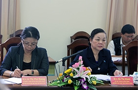 Ха Тхи Кхиет провела рабочую встречу с членами парткома провинции Куангнам