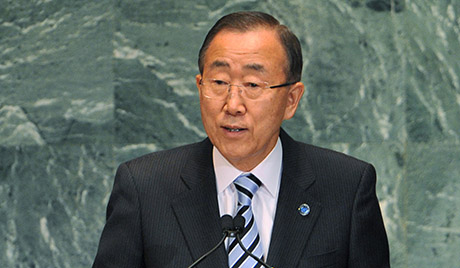 Генеральный секретарь ООН призвал прекратить огонь в Сирии