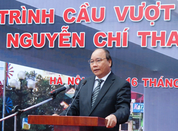 Открылся путепровод на транспортном узле Нгуен Ти Тхань - Ланг в Ханое