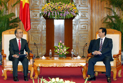 Нгуен Тан Зунг принял министра стратегии и финансов Республики Корея
