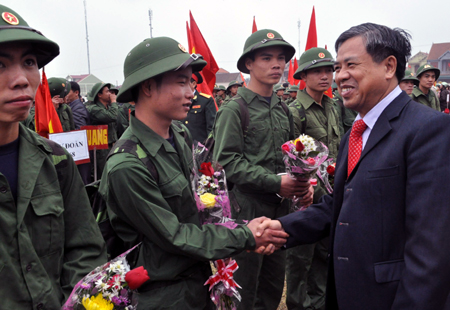 9000 представителей молодёжи дельты реки Меконг поступают на военную службу