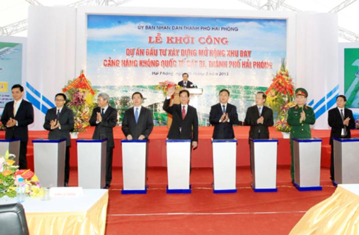 Нгуен Тан Зунг принял участие в церемонии начала реконструкции аэропорта Катби