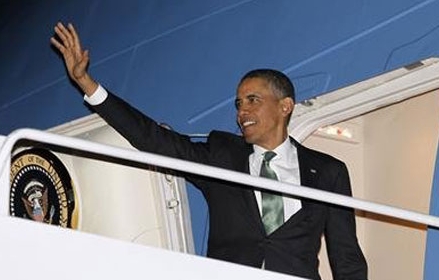 Президент США начал турне по странам Ближнего Востока