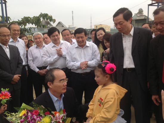 Нгуен Тхиен Нян провёл рабочую встречу с руководством провинции Лайтяу