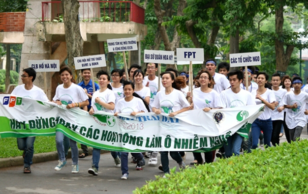 В Ханое прошли различные мероприятия, посвященные Дню Земли