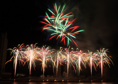 Международный конкурс фейерверков 2013 года в городе Дананге