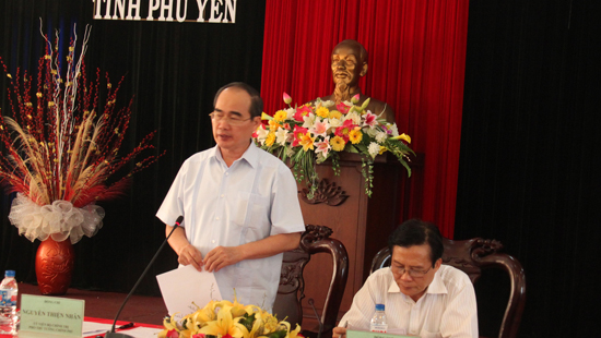 Вице-премьер СРВ Нгуен Тхиен Нян совершил рабочую поездку в провинцию Фуиен