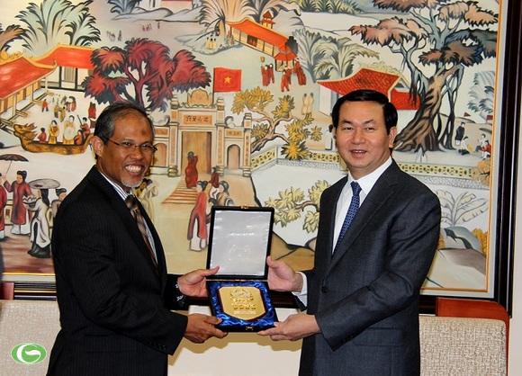 Министр общественной безопасности Вьетнама принял иностранных гостей