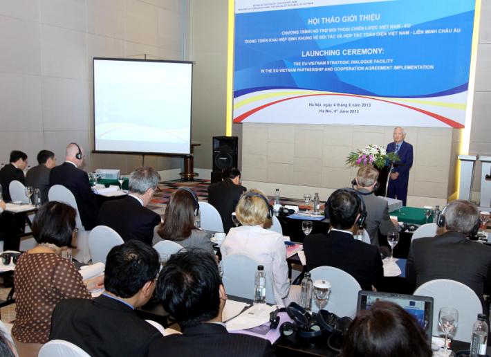 Стратегический диалог по содействию выполнению Соглашения о сотрудничестве между Вьетнамом и ЕС