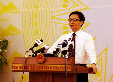 В Ханое прошла августовская очередная пресс-конференция правительства