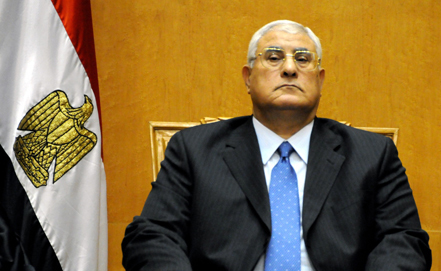 Временный президент Египта обязался выполнить дорожную карту политического урегулирования