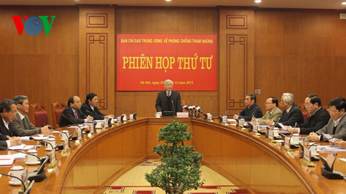 Генсек ЦК КПВ: необходимо совершенствовать механизм и политику по профилактике и борьбе с коррупцией