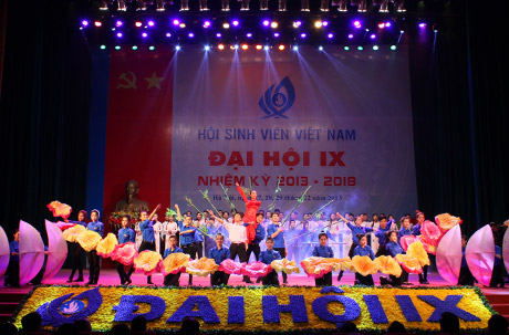 В Ханое состоялся 9-й съезд Союза вьетнамских студентов
