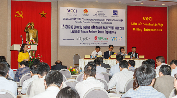 В Ханое обнародован годовой отчёт о вьетнамском бизнесе 2014 года