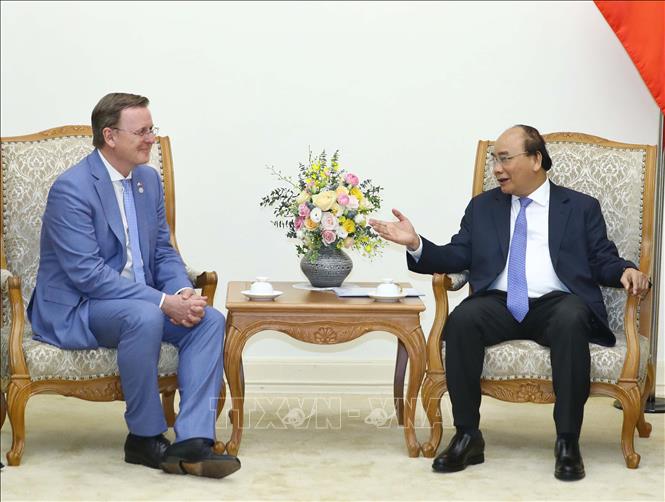Премьер-министр Вьетнама принял премьер-министра федеральной земли Тюрингия (Германия)
