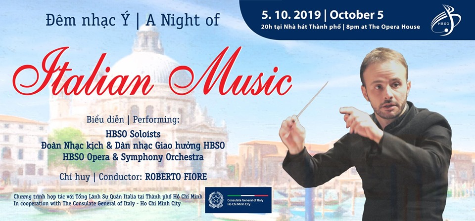 В Хошимине пройдёт ночной концерт итальянской оперы