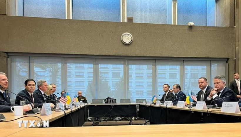 សហរដ្ឋអាមេរិកនិងអ៊ុយក្រែនចេញសេចក្តីថ្លែងការណ៍រួម ដោយសន្យាជំរុញសន្តិភាពប្រកបដោយចីរភាពនិងយុត្តិធម៌