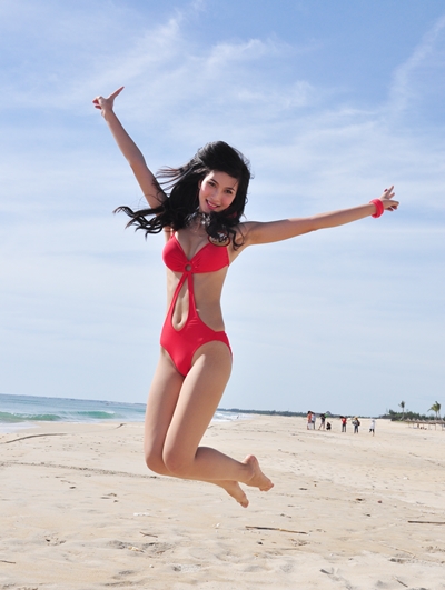 Tuyết Ngọc bay trong nắng gió miền Trung