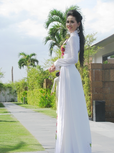 Phan Thị Mơ - SBD 205 - cao 1,72m, số đo 3 vòng 80-63-90