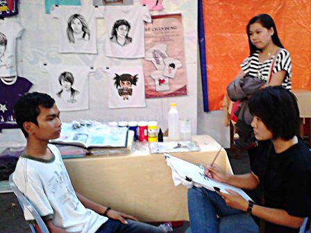 Phố ông đồ - nét xưa của mùa xuân hiện đại