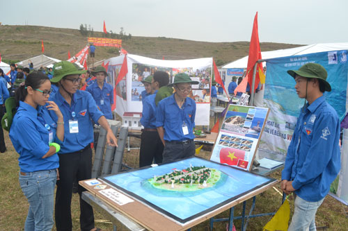 Khởi công xây cột cờ Tổ quốc ở Lý Sơn 7