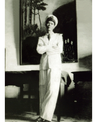 Ảnh Ông Ngô Thế Dưỡng - người tham gia xây dựng đài vô tuyến điện trên quần đảo Hoàng Sa năm 1938.