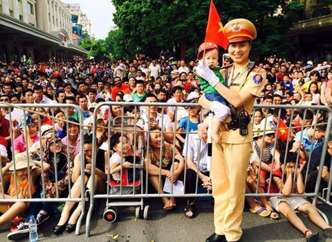 Hình ảnh, tình yêu, chiến sĩ, sáng 2/9