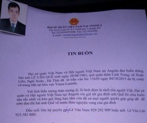 yeu cau angola dam bao an toan cho cong dong nguoi viet hinh 0