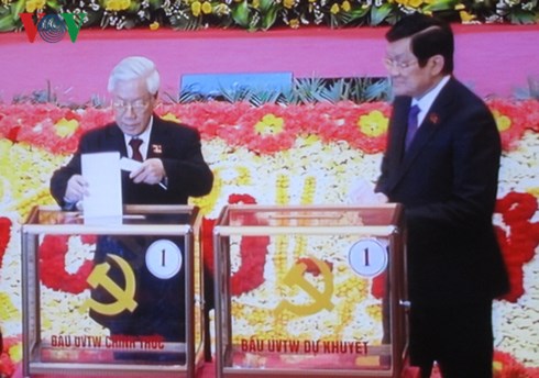 hoan tat bo phieu bau ban chap hanh trung uong khoa xii hinh 0