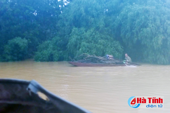 chum anh di trong ron lu huong khe