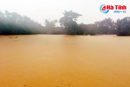 chum anh di trong ron lu huong khe