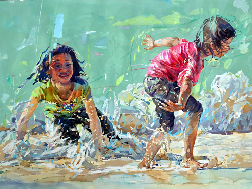 งานนิทรรศการภาพวาดของกลุ่มจิตรกรเวียดนาม มาเลเซีย และไทย