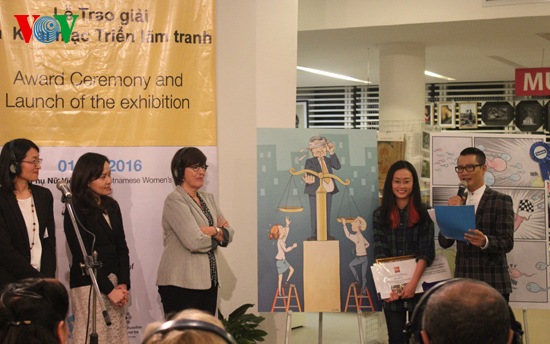 งานนิทรรศการภาพวาดเกี่ยวกับความเสมอภาคทางเพศ