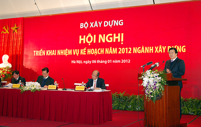 Sector constructivo de Vietnam se esfuerza por elevar la eficiencia en 2012