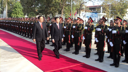 Presidente vietnamita inicia visita oficial a Laos