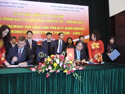 Banco Asiático ofrece ayuda financiera al sector eléctrico de Vietnam