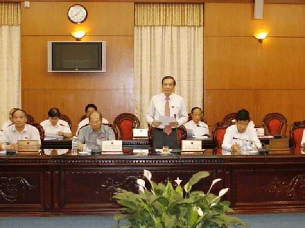 Comité Permanente del Parlamento vietnamita discutirá varios proyectos de leyes