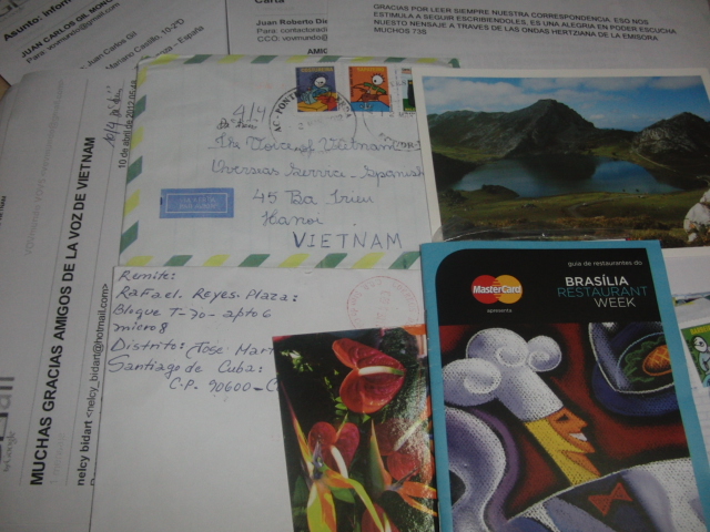 Cita de correspondencia del 14 de abril