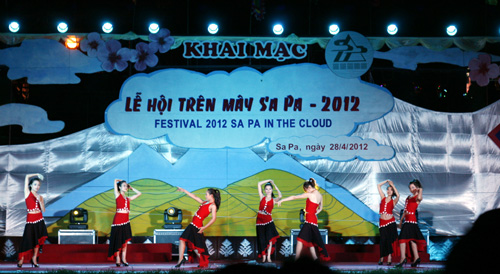 Inauguran en Lao Cai Festival Sapa entre las nubes