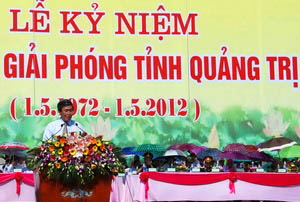 Provincia de Quang Tri celebra 40 aniversario de su liberación