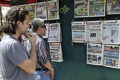 Grecia convoca a nuevas elecciones generales