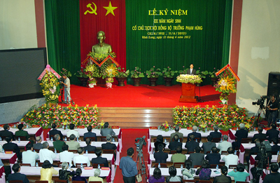 Vietnam recuerda aportes del ex dirigente y combatiente comunista Pham Hung