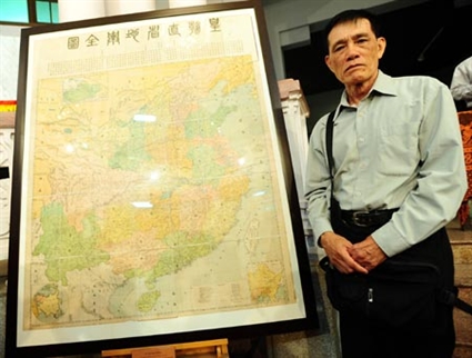 China reporta hallazgo de mapa antiguo sin Paracel y Spratly