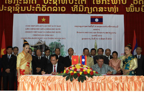 Vietnam y Laos profundizan la cooperación