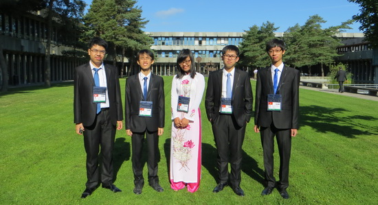 Cinco medallas para Vietnam en Olimpiada Internacional de Física