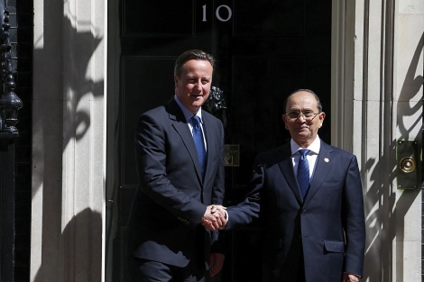 Presidente de Myanmar realiza histórica visita a Reino Unido