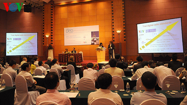 Inaugurada conferencia internacional de radiodifusión digital en Hanói